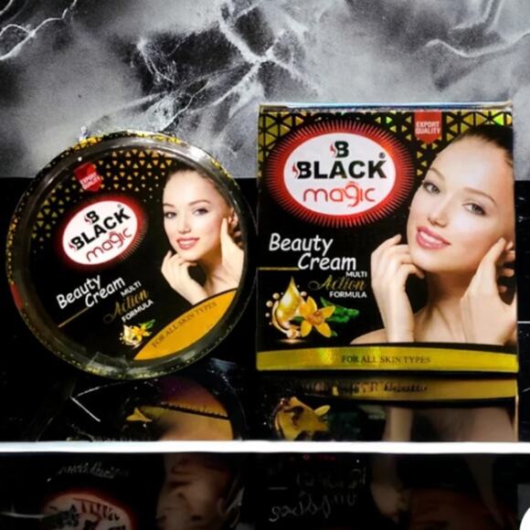 B. Black Magic Multi Action Formula Beauty Whitening Brightening Cream 2 PACK!!! - Picture 4 of 11